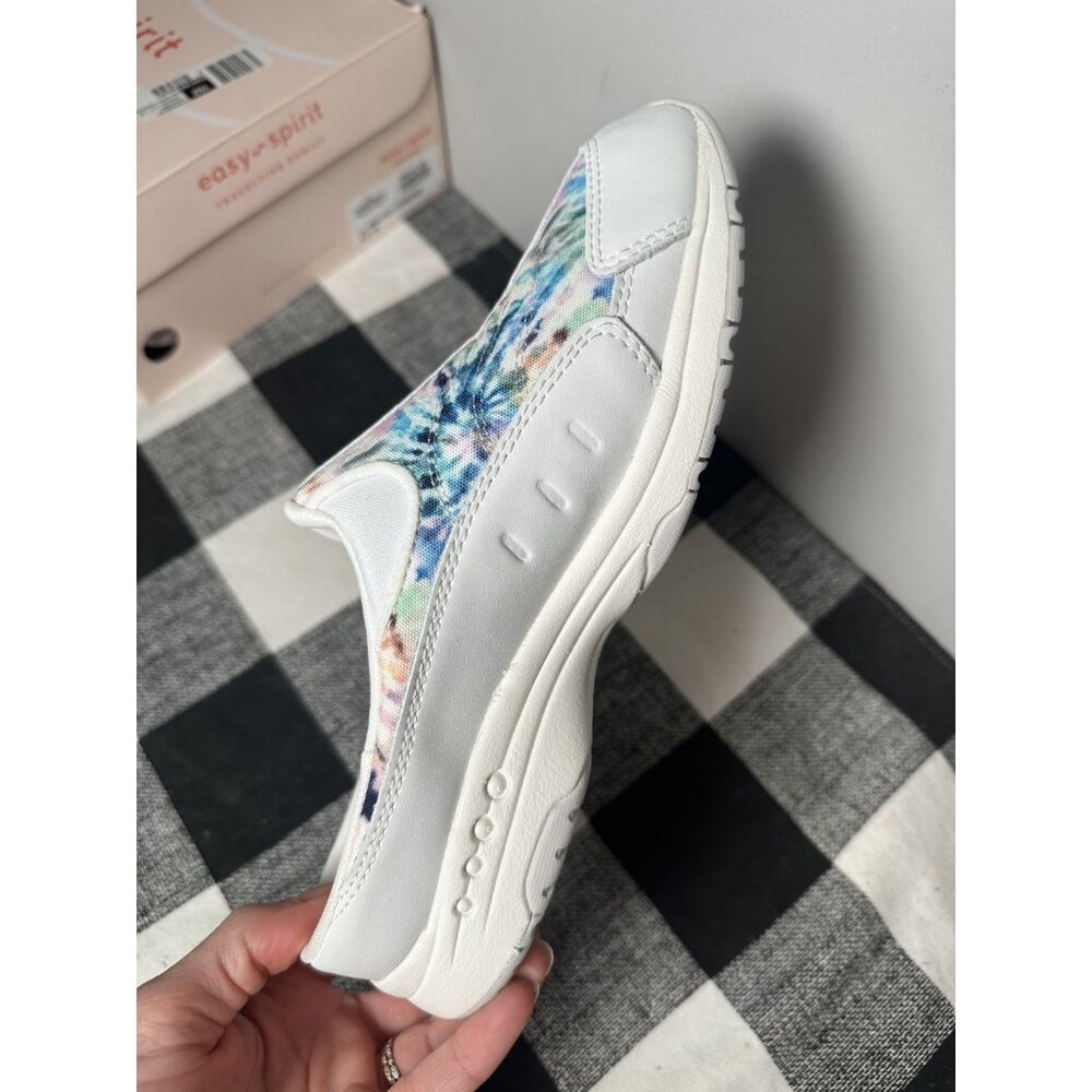 Womens Easy Spirit Traveltime Slip On Mule Clog Sneaker Shoes Size 8.5 W White - Picture 14 of 16